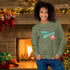 Christmas is in the Air Retro Christmas Crewneck Sweatshirt-Unisex